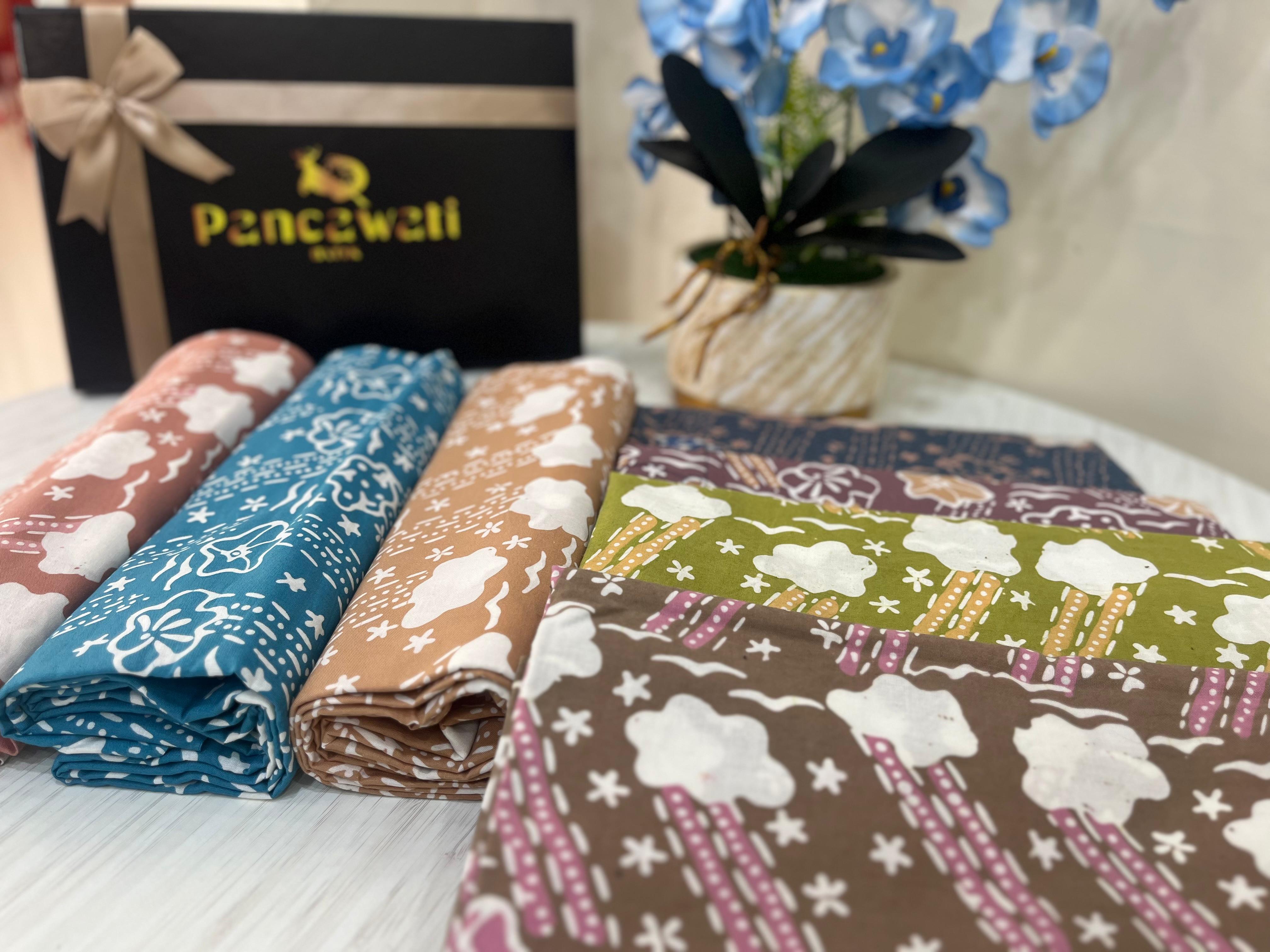 KAIN BATIK CAP MOTIF RINTIK HUJAN